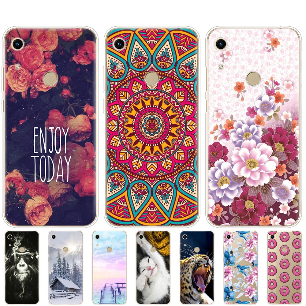 Чехол для honor 8A prime силиконовая задняя крышка из ТПУ телефона Huawei Honor JAT-LX1 8 A