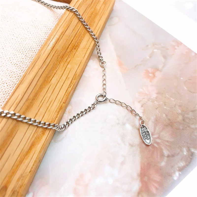 Korean Japan Style Cute Smile Face Happy Punk Pendant Necklace For Women Street Girls Tibetan Big Chain Hip Hop Jewelry | Украшения и