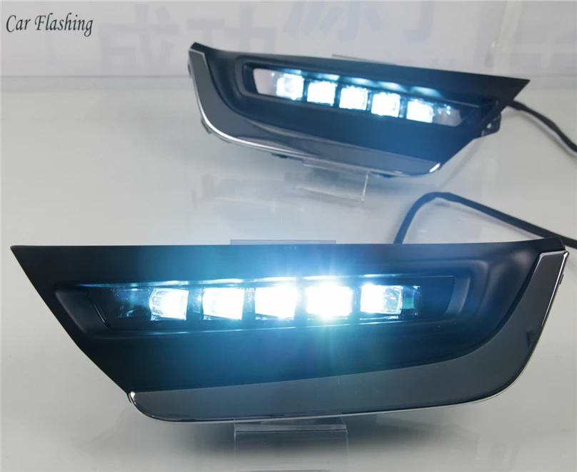 1 комплект поворотник Водонепроницаемый для Honda CR V CRV 2017 2018 2019 2020 дневные ходовые