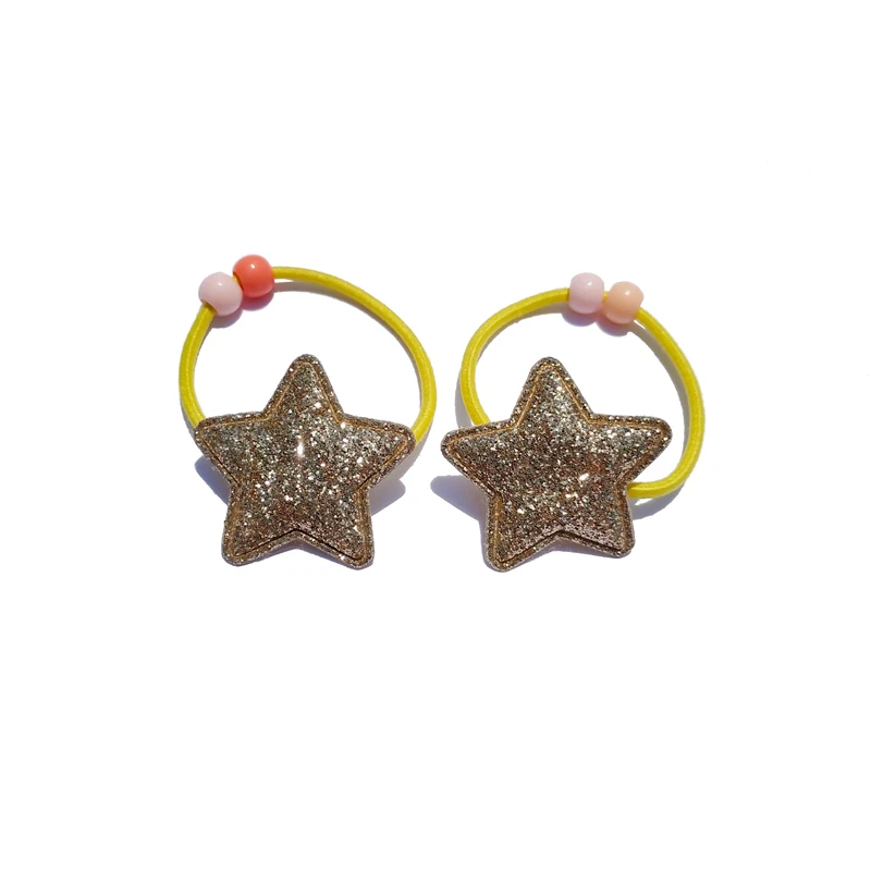 Резинка для волос девочек резинка в виде короны единорога конфеты аксессуары детский эластичный держатель