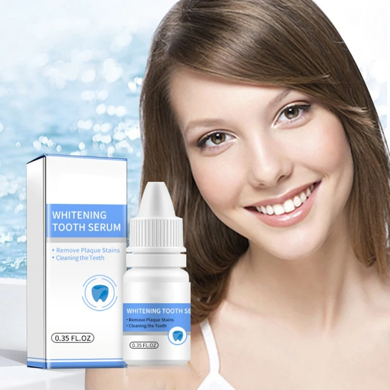 

10ml Teeth Wihitening Fluid Protect Gums Remove Teeth Stains Freshen Breath Dental Plaque Fluid Dental Fluid NX119081281BR