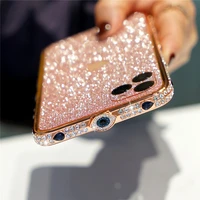 rhinestone metal bumper phone case for iphone 11 pro max xs max xr x 8 7 6s 6 plus bling glitter diamond cover case