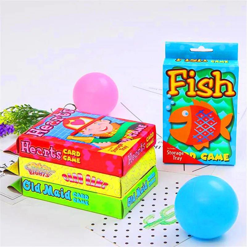 2020 новых детей сумасшедшие игры карты футболка с сердечками из покера рыбы