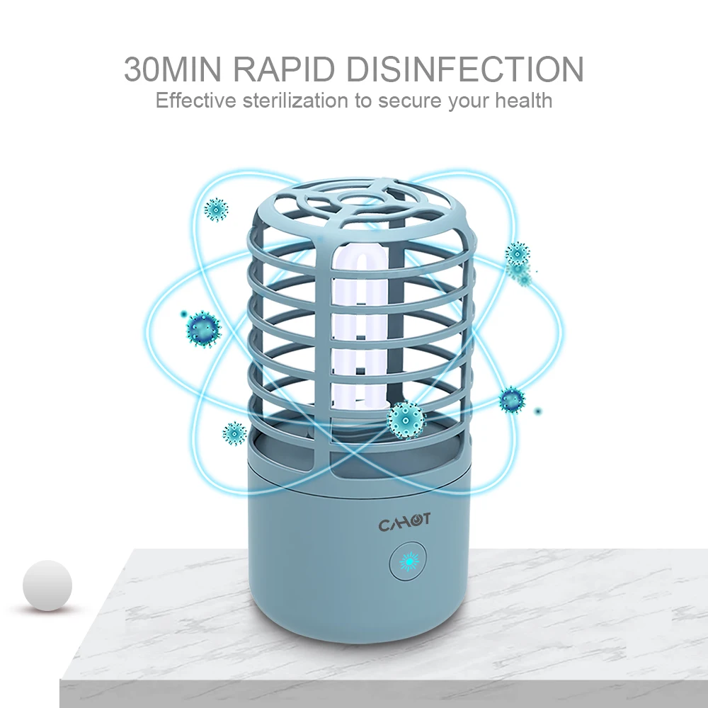 CAHOT УФ стерилизатор лампа портативный USB ультрафиолетовая дезинфекция мини