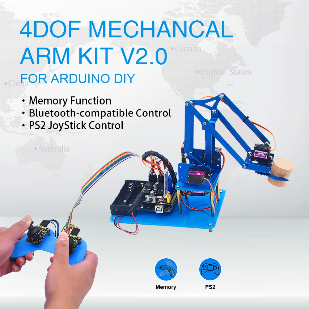 PS2  Keyestudio 4DF,   ,    V2.0  Arduino DIY