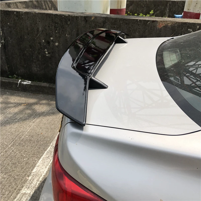 Универсальный спойлер Для Седана с стоп-сигналами 2013 для KIA RIO 2015 из АБС-пластика