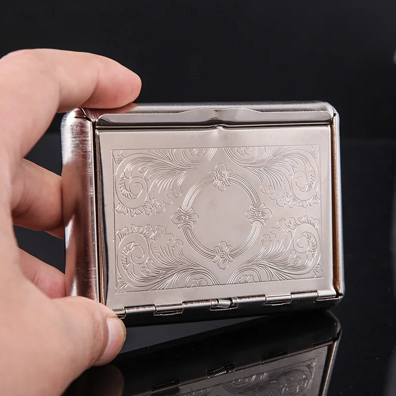 Модный 1 шт металлический контейнер для табака Humidor с держателем прокатки бумаги