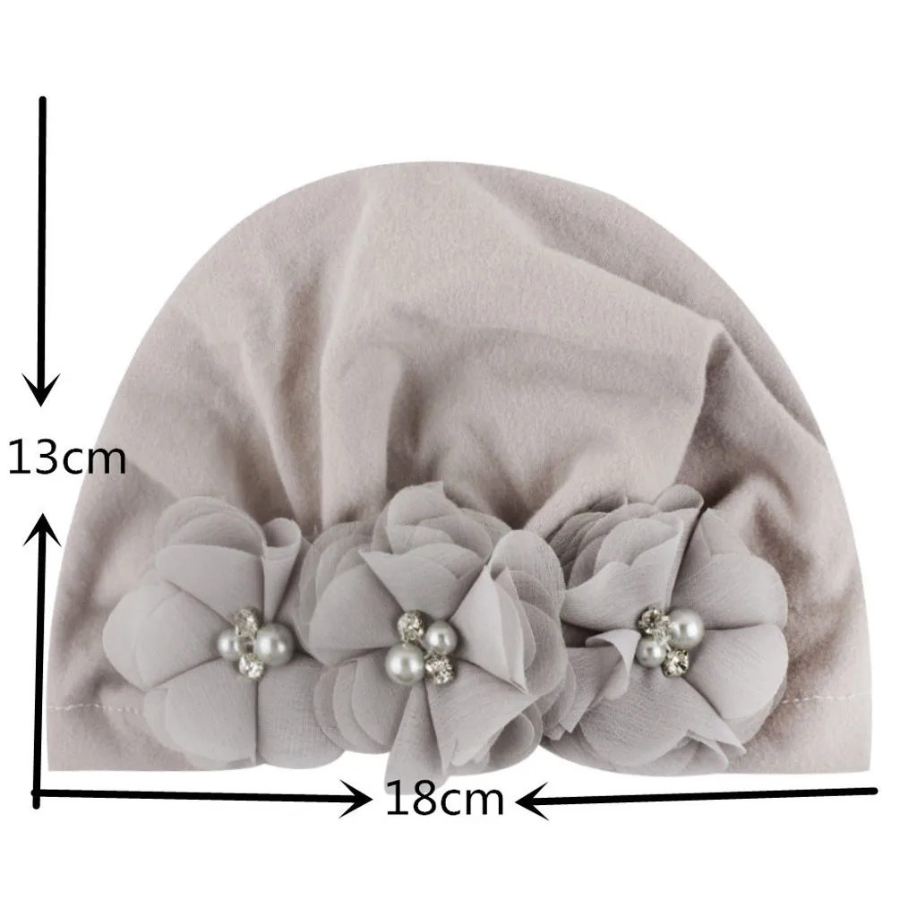 Новый дизайн милая жемчужная ткань мягкий индийский тюрбан с узлом летняя шапка