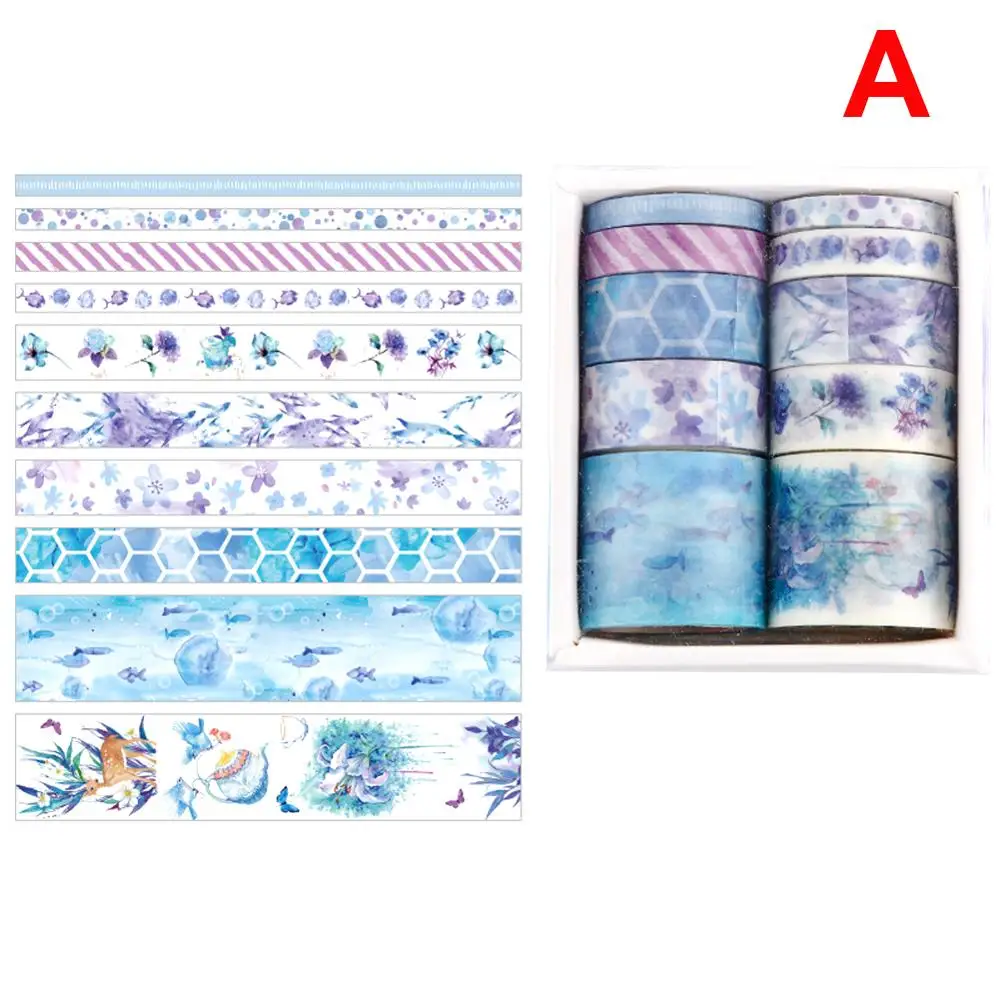 Набор клейких лент 10 шт. по заводской цене декоративные клейкие бумажные ленты с