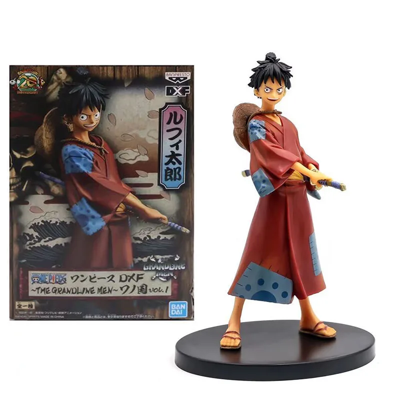 18 см. Аниме One Piece The Grandline Men Luffy Land of ВАО стране Ver. Экшн фигурка из ПВХ коллекционные