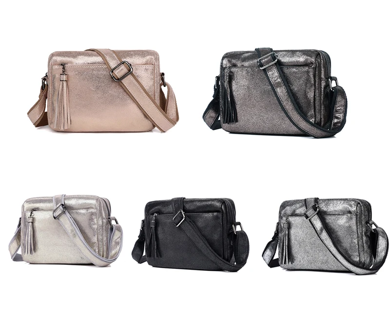 Sling Bags for Women Leather Shoulder Tassel Crossbody Messenger Bag Ladies Fashion Handbags Design 2020 | Багаж и сумки