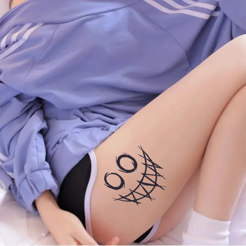 Наклейки-татуировки травяной сок водостойкие небольшие свежие и милые наклейки