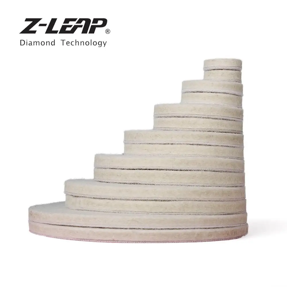 Z LEAP 1/2/3/4/5/6/7 дюймов шерстяные с полировальной подложкой автомобиля Стекло