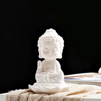 ceramic crafts white porcelain buddha statue guanyin home furnishing decorations car decorations safeguarding evil crafts