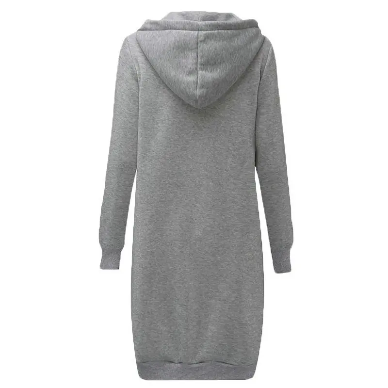 2019 kpop Hoodies Sweatshirt Women's Clothing Long Plus Velvet Female Large Size Loose Oversized Hoodie Coat WW49 Женская одежда