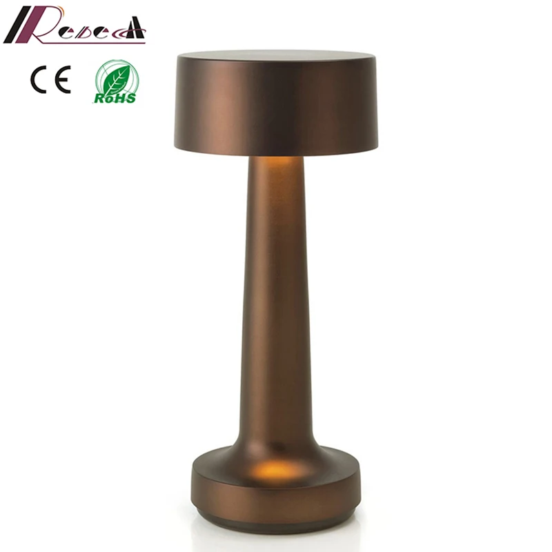 

Bar Table Lamps Portable Battery charging Desk Night Lights Leds Dining Room Bedroom Restaurant Chargeable Lamps Party