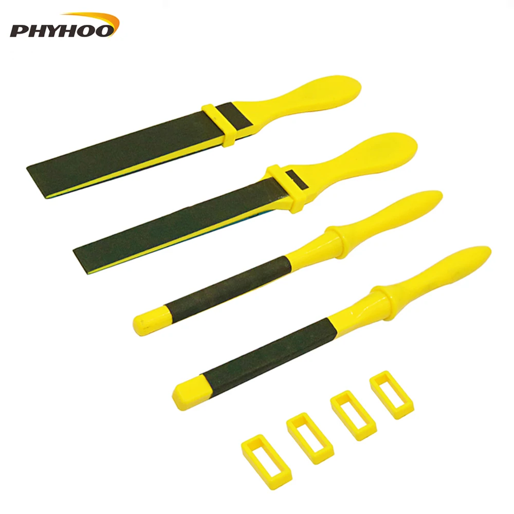 

PHYHOO Polishing Sandpaper Kit Sanding Tool with Sand Paper Plastic Stick