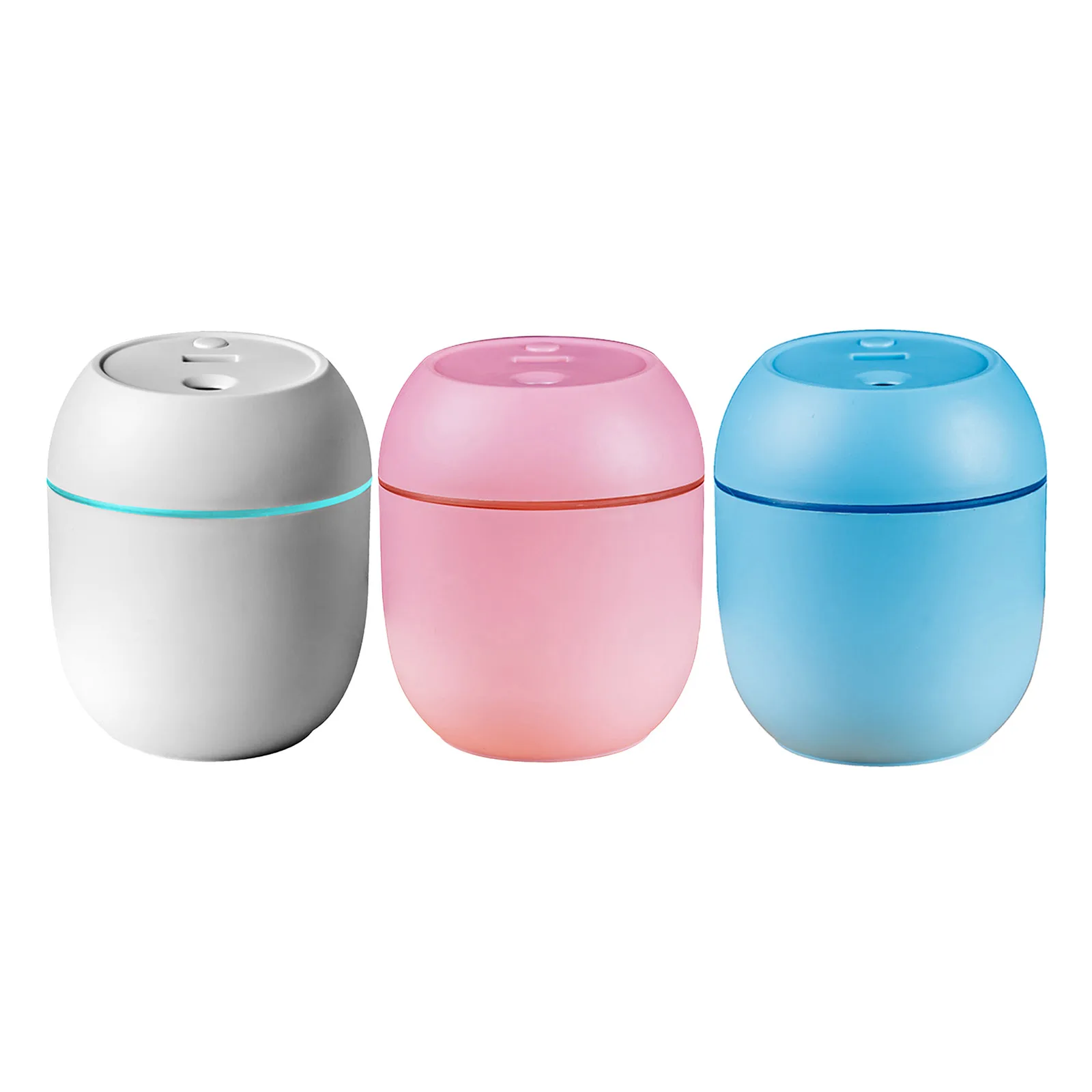 

Увлажнитель-Ароматизатор воздуха, 250 мл, USB, 2 режима распыления, 7 светодиодный