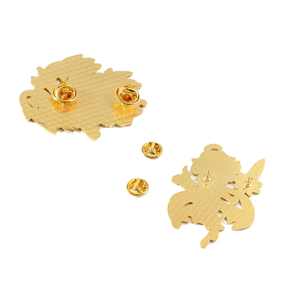 Эмалированная брошь с героями мультфильмов косплей игры Genshin Impact Xiao Morax