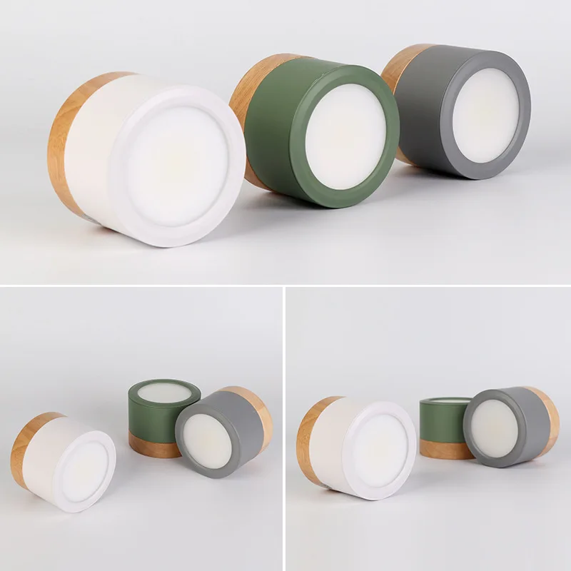 Скандинавская искусственная матовая железная древесина ламповый цилиндр