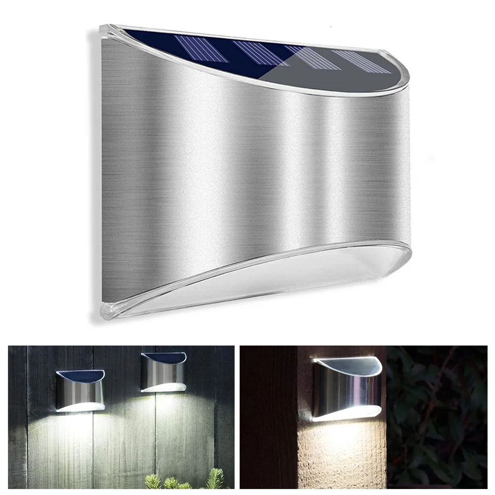 

Настенный светильник на солнечной батарее из нержавеющей стали