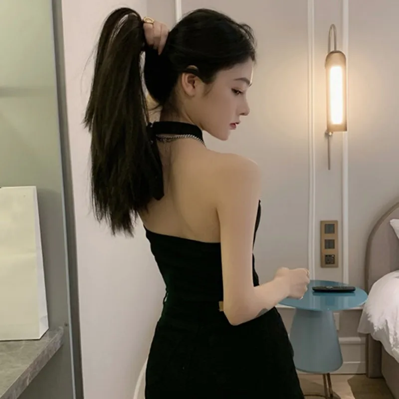 

Jlong Sexy Hlter Camisole Sexy Exposed Navel Short Slim Vest Tops Women's Tank Top