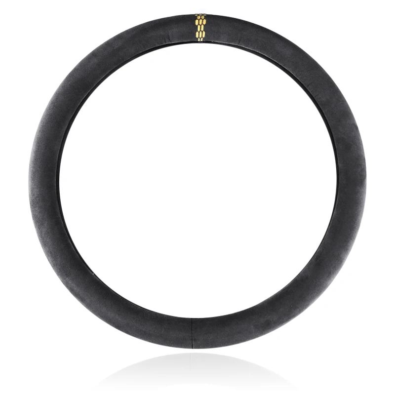 

TPIC 38CM Universal Four Seasons For BMW F01 F30 E60 F20 G20 Alcantara Anti-Slip Car Steering Wheel Cover Interior Accessories