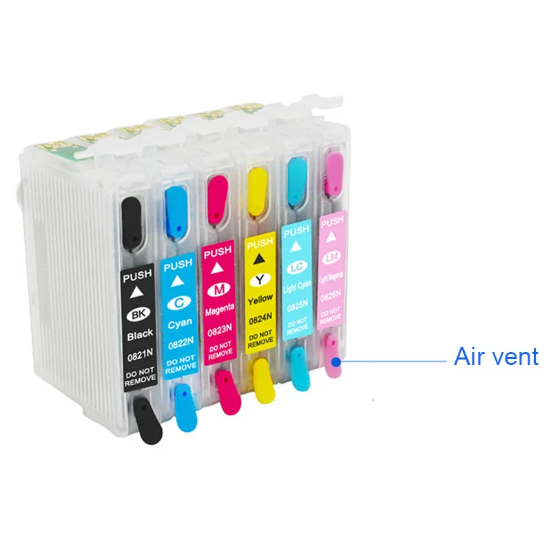 Многоразовый картридж для EPSON Stylus Photo R270 R290 RX590 RX610 RX690 принтер KH889|Уличные