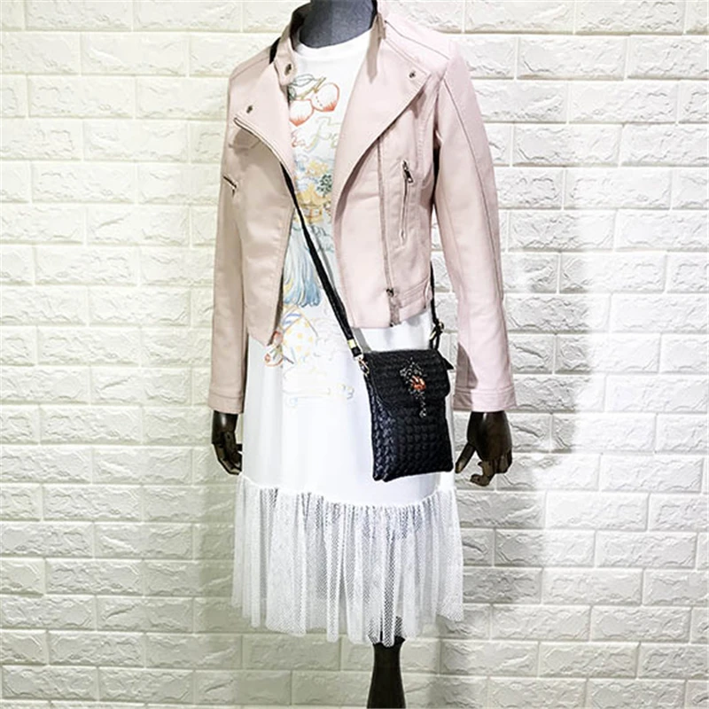 

Women Mini Shoulder Bags Crystal Weaven Crossbody Bags Retro Phone Bags Handbags Luxury Small Metal Purse Ladies Evening Bags