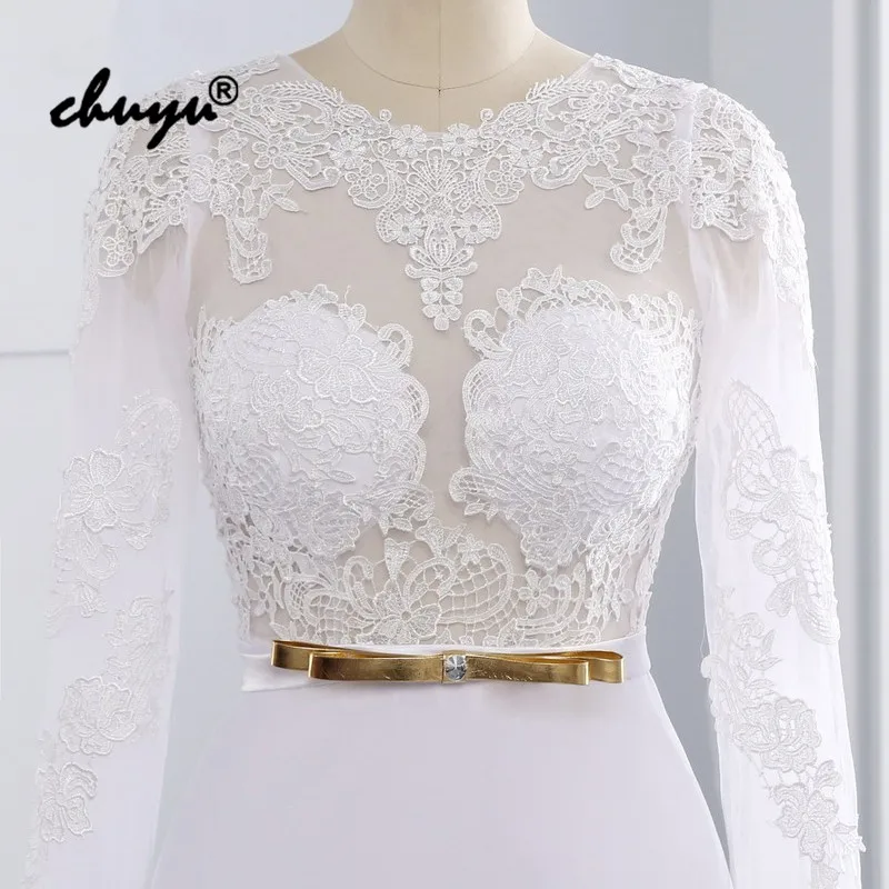 Реальное изображение мусульманских свадебных платьев эластичные атласные