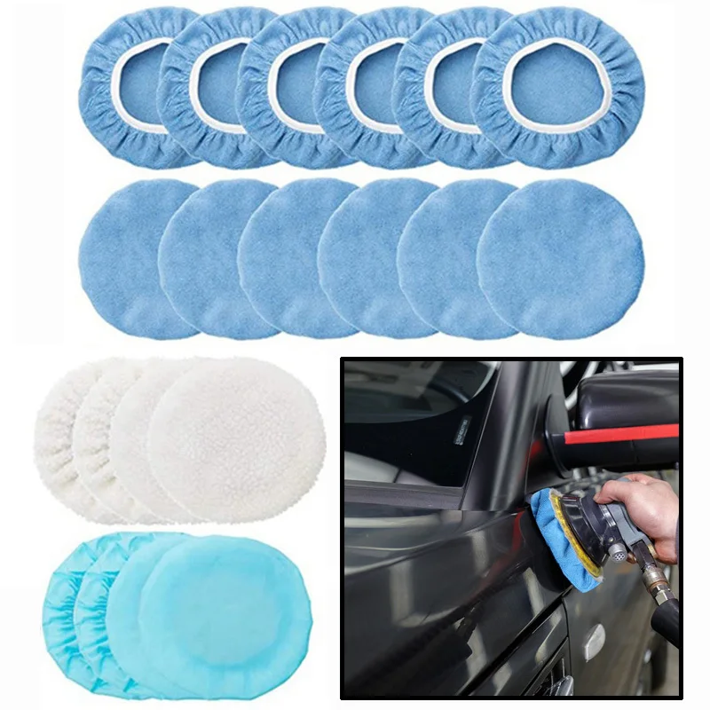 20 шт 5/6 дюйма) полировальная машинка для автомобилей с эксцентриковым коврик из