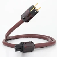 cardas golden reference hifi audio d520 power cable with p079 gold plated useu plug schuko version power wire mains cord