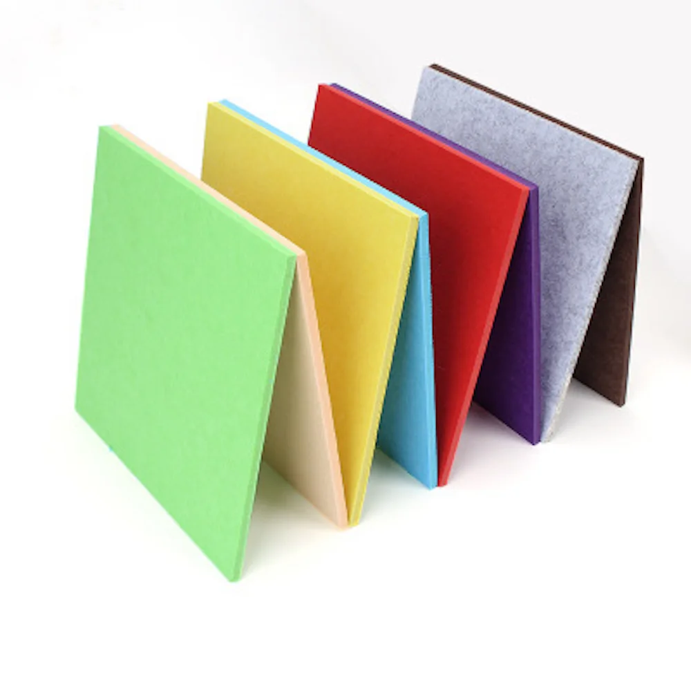 Полиэфирная волокнистая панель акустическая доска Звукопоглощающая изоляция