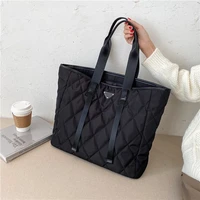 winter nylon large shoulder bags for women trend hand bag womens branded trending handbags and purses casual totes shopping bag