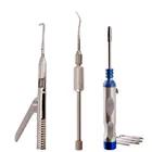 Автоматический стоматологический инструмент для удаления коронок из нержавеющей стали, регулируемый ручной стоматологический инструмент для реставрации зубов, 4 смены