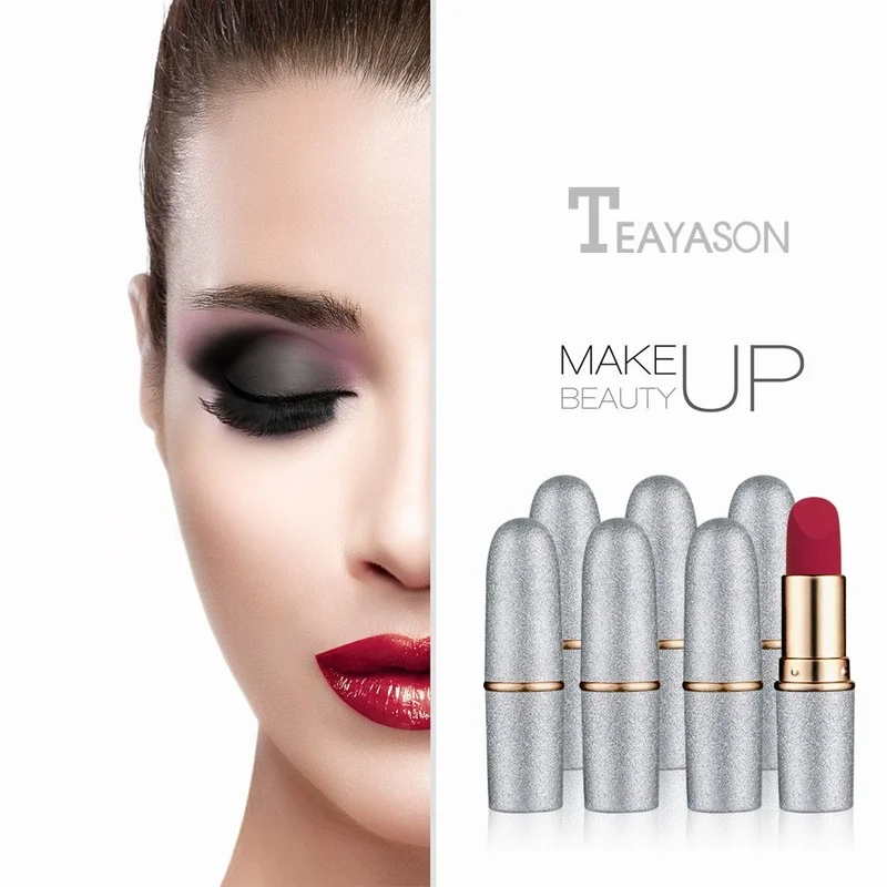 

Matte Lipstick Makeup Nude Lipstick Fashion Lip Stick Long Lasting Luxury Makeup Velvet Lipstick Makeup Lip Beauty Cosmetics