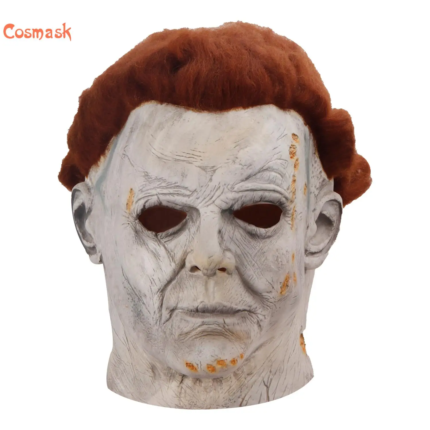 Cosmask Хеллоуин маска Майкл Майерс Косплэй Хэллоуин ужас для взрослых Латекс