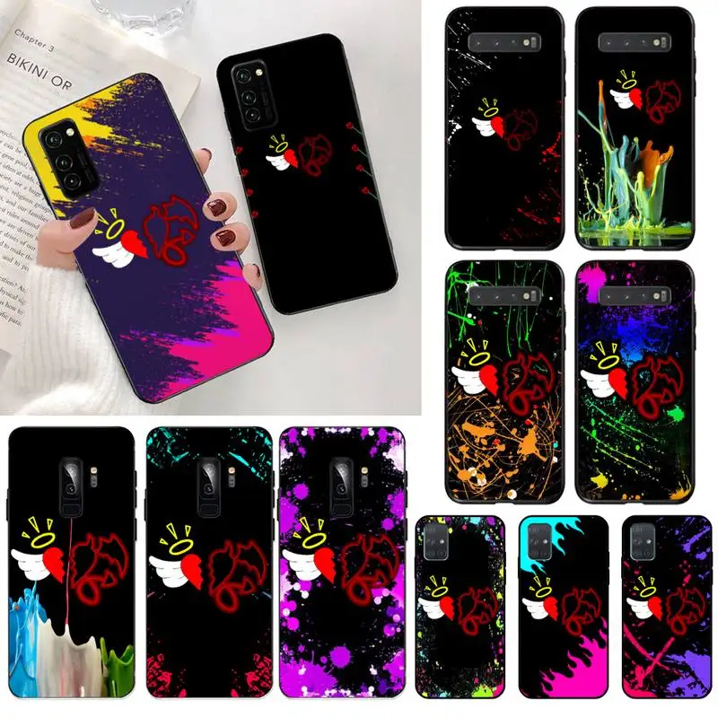 

YJZFDYRM Payton Moormeier Good and Evil Shell Phone Case for Samsung S20 plus Ultra S6 S7 edge S8 S9 plus S10 5G lite 2020
