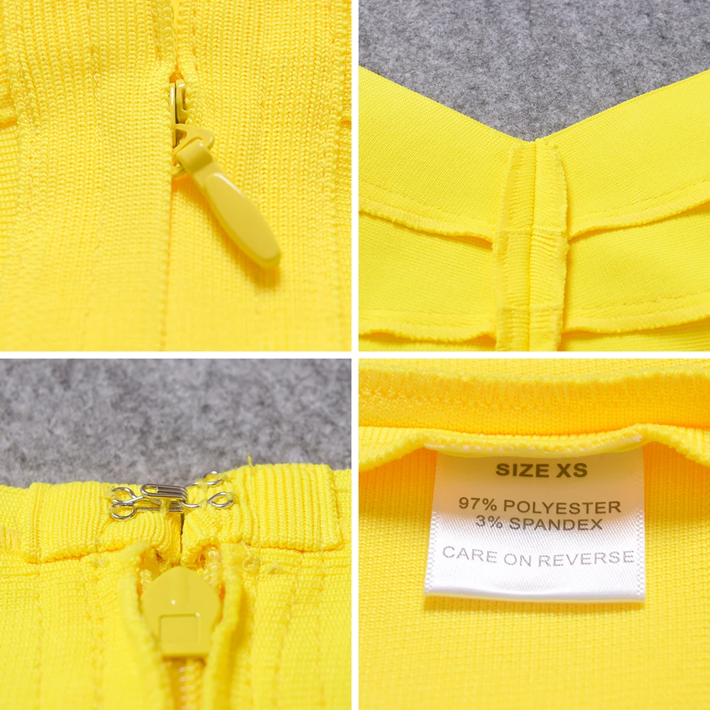 Женское Бандажное платье WillBeNice черное облегающее мини с открытой спиной и