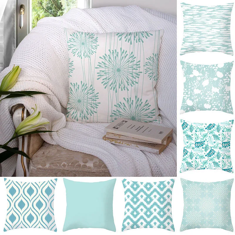 

Good-looking Simple Patterned Patterned Pillowcase American style Sofa Cushion Soft Comfortable Cushion Cover Home Textiles