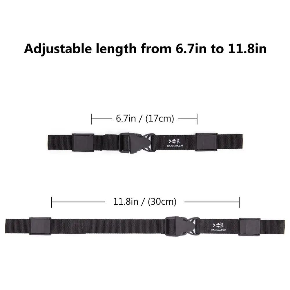 Bassdash регулируемый нагрудный ремень для рюкзака с пряжкой 2 шт.|Наружное