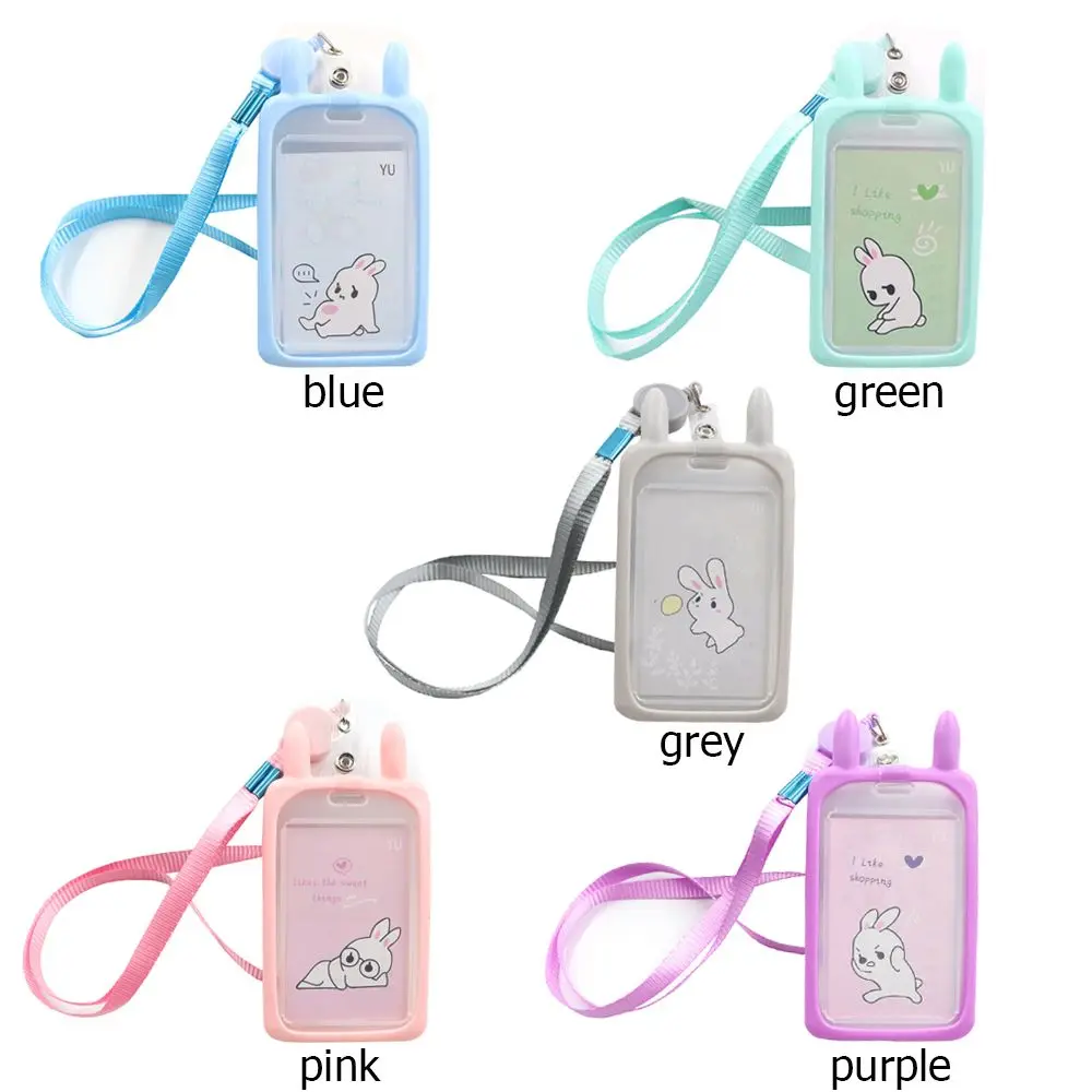 1PC Kids Gift Cartoon Cat Identity Bank Card Holder Credit Cover Case Bus ID Sleeve | Багаж и сумки