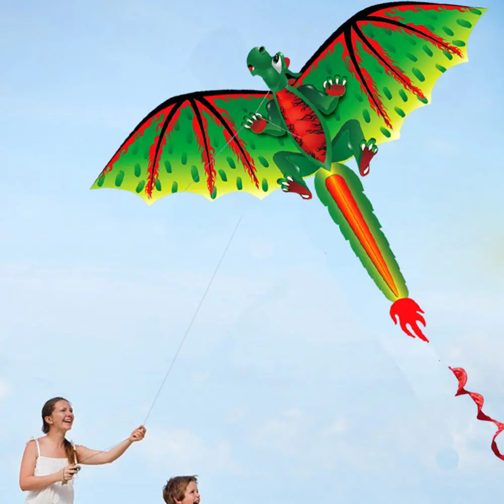 

1 Set Kids Cartoon Kites Easy to Fly Long Tail Kites for Outdoor Games