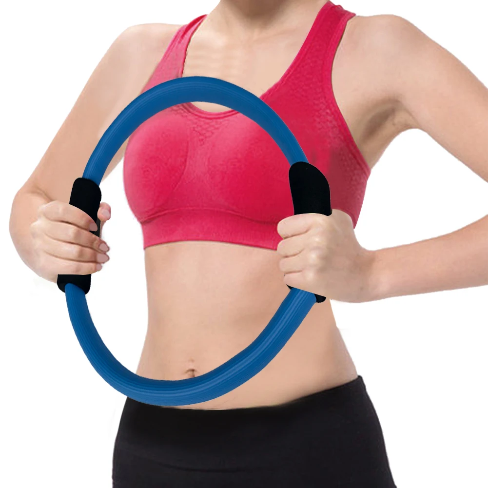Пилатес тренировочное эластичное кольцо для фитнеса профессиональная йога круг