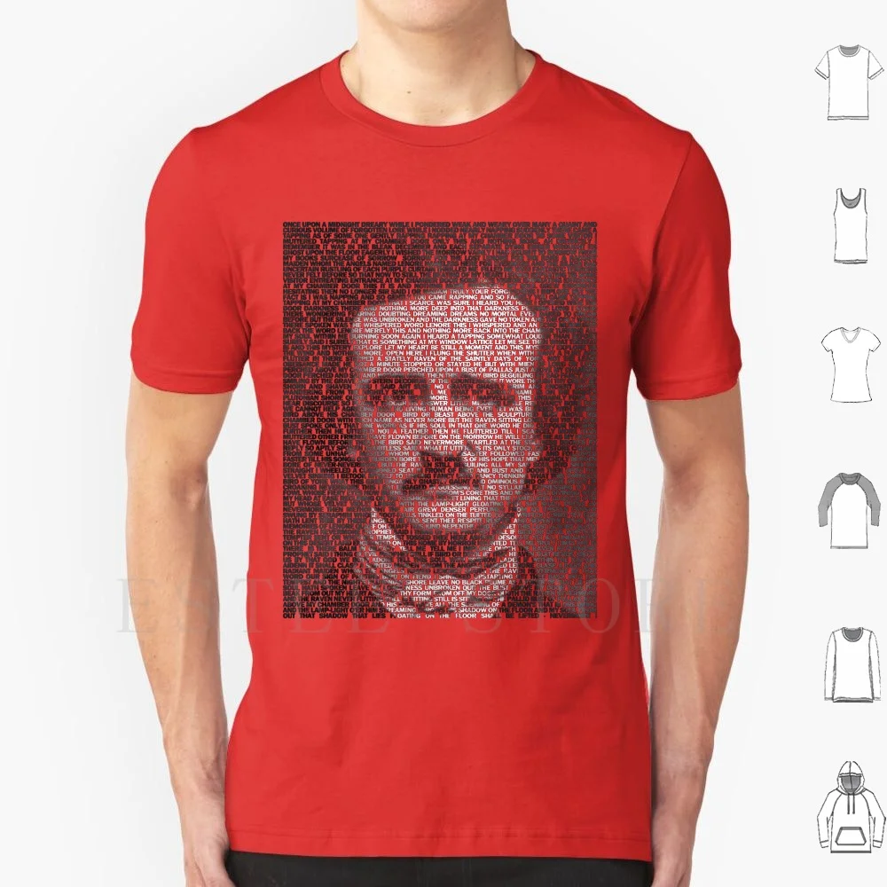 

The Raven-Edgar Allan Poe T Shirt Men Cotton 6xl Raven Edgar Allan Poe Poe Poetry Poem Text Typography