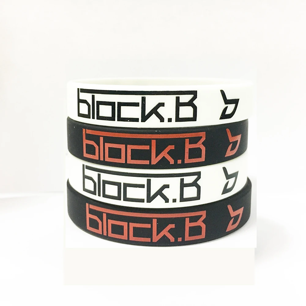 Корейский хип хоп группа блок B силиконовый браслет для блокб пользовательских