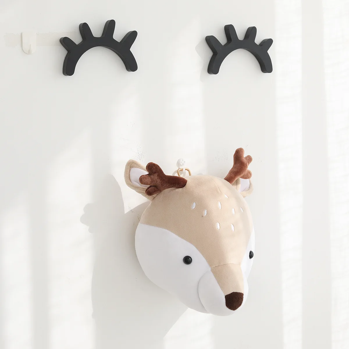 38 см полярный медведь Единорог слон голова настенная подвеска плюшевый игрушка