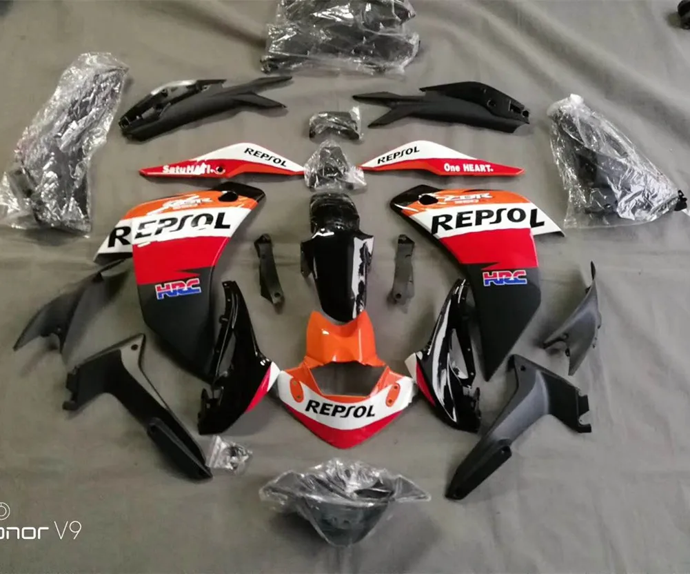 Для Honda CBR250R 2011 2012 2013 мотоцикл обтекатель полный комплект топливного бака крышка