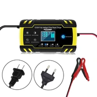 car battery charger 1224v 84a touch screen pulse repair auto accessories