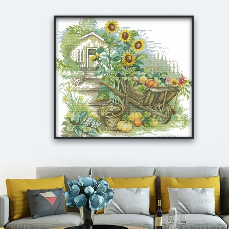 

Small Float DIY Handmade Needlework Counted 14CT Printed Cross Stitch Embroidery E56C